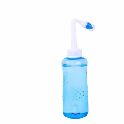 Nasal Wash Bottle 300ml – Manual Saline Nasal Rinse for Adults & Children