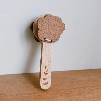 Kids Wooden Montessori Musical Instruments – Xylophone, Drum, Rattle & Bell Educational Toy for Babies & Toddlers