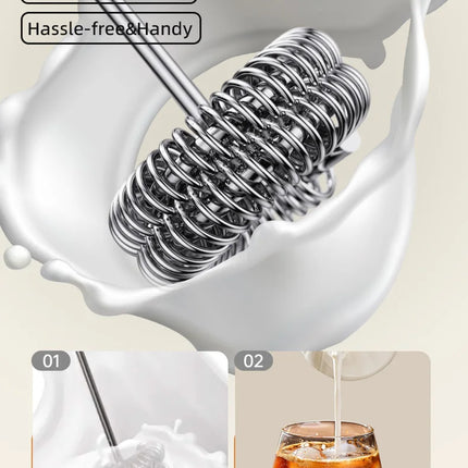 Milk Whisk • Egg Beater • USB Rechargeable • 3 Speeds