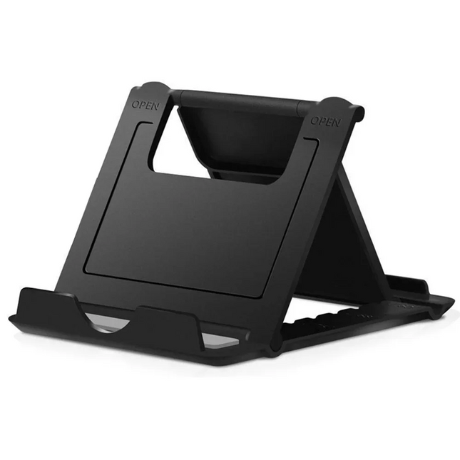 Adjustable Table Phone Holder – Foldable Desktop Stand for Phones & Tablets