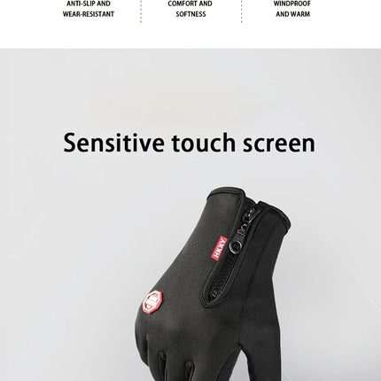 Windproof, Non-Slip Outdoor Gloves for Cycling, Driving & Daily Use