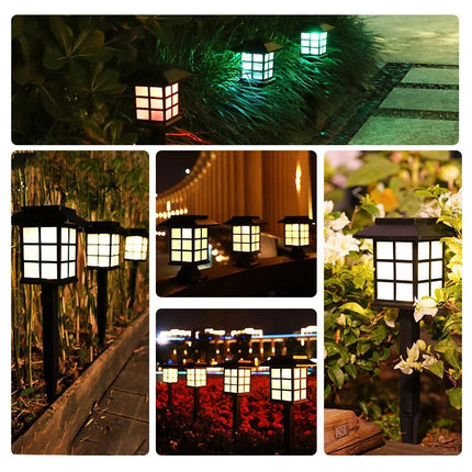 Solar Garden LED Lights – Waterproof Outdoor Solar Pathway Lamps