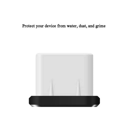 4Pcs USB C Dust Plug With Cleaning Brush Anti Dust USB-C Plug Cover Charging Port