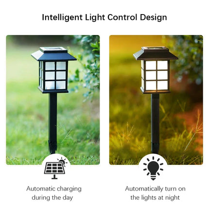 Solar Garden LED Lights – Waterproof Outdoor Solar Pathway Lamps