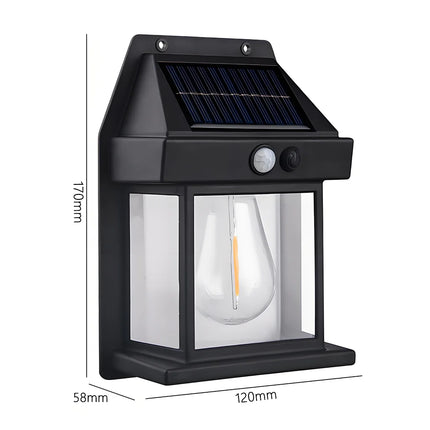 Powerful Solar Wall Light – Waterproof LED Motion Sensor Outdoor Lamp