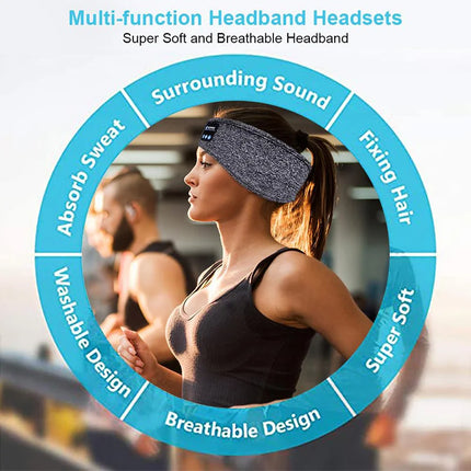 Bluetooth Sleeping Headphones Sports Headband