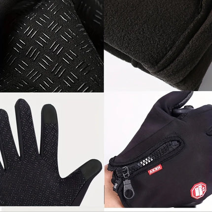 Windproof, Non-Slip Outdoor Gloves for Cycling, Driving & Daily Use