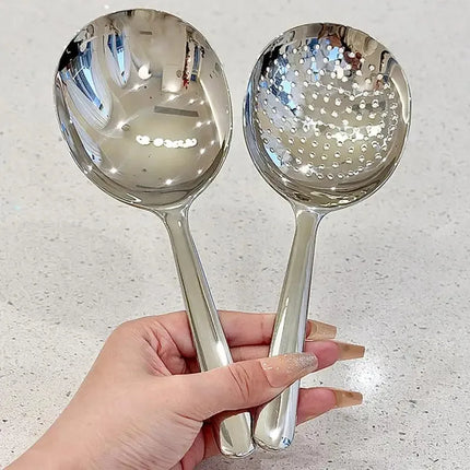 Stainless Steel Serving Spoon – Heat-Resistant Kitchen Utensil