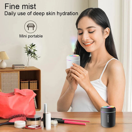 Mini Air Humidifier – USB Cool Mist Aroma Diffuser