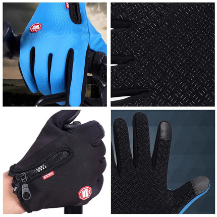Windproof, Non-Slip Outdoor Gloves for Cycling, Driving & Daily Use
