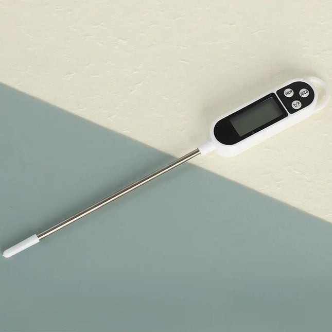 Digital Food Thermometer – Instant Read Kitchen & BBQ Thermometer with Stainless Steel