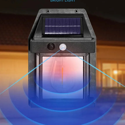Powerful Solar Wall Light – Waterproof LED Motion Sensor Outdoor Lamp