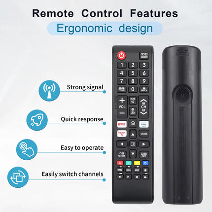 Universal Remote Control for Samsung Smart TV – Replacement IR Remote