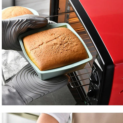 Silicone Square Cake Plate – Non-Stick Oven & Air Fryer Safe
