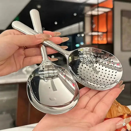 Stainless Steel Serving Spoon – Heat-Resistant Kitchen Utensil