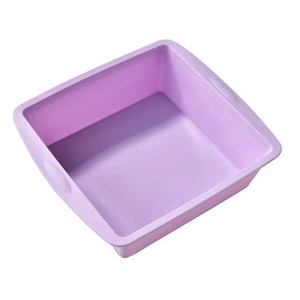 Silicone Square Cake Plate – Non-Stick Oven & Air Fryer Safe