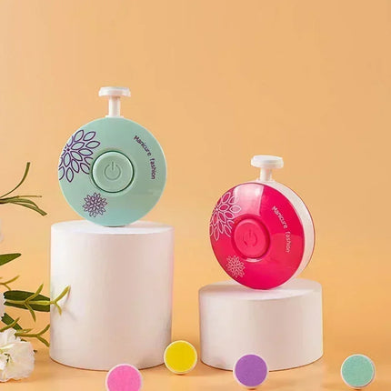 Gentle Electric Baby Nail Trimmer – Safe, Quiet & Tear-Free Nail Care for Newborns