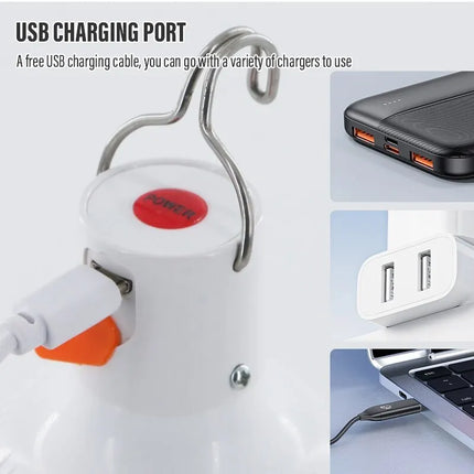 Rechargeable LED Camping Lamp – Emergency Outdoor Light
