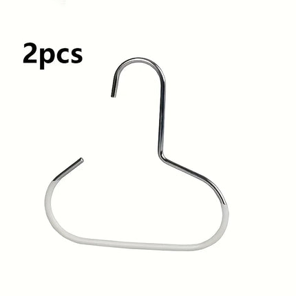 Cap & Bag Holder – Strong Manganese Steel Round Hook (1–5pcs)