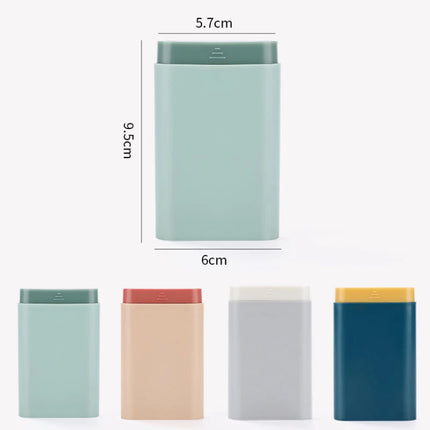 Mini Small Portable Travel Vitamin Box Pill Cases Container Organizer
