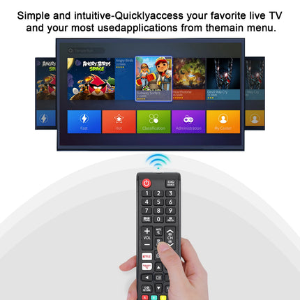 Universal Remote Control for Samsung Smart TV – Replacement IR Remote