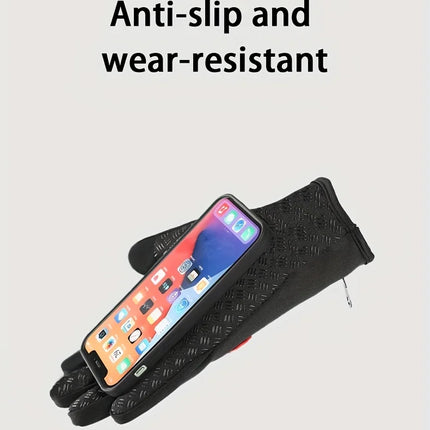 Windproof, Non-Slip Outdoor Gloves for Cycling, Driving & Daily Use