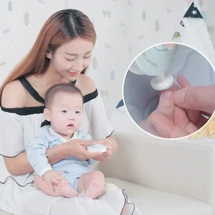 Gentle Electric Baby Nail Trimmer – Safe, Quiet & Tear-Free Nail Care for Newborns