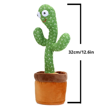 Dancing Cactus Toy – Repeat Talking, Singing & Dancing Plush