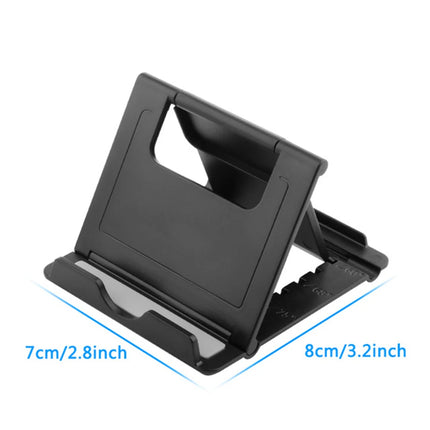 Adjustable Table Phone Holder – Foldable Desktop Stand for Phones & Tablets