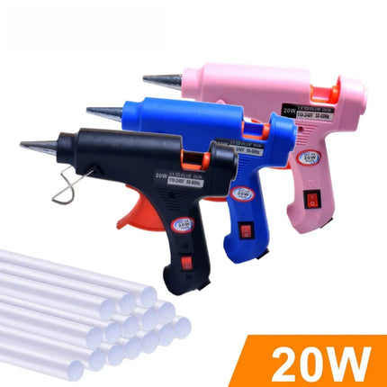 20W Mini Hot Melt Glue Gun – Fast Heating DIY Craft Tool