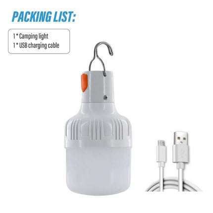 Rechargeable LED Camping Lamp – Emergency Outdoor Light