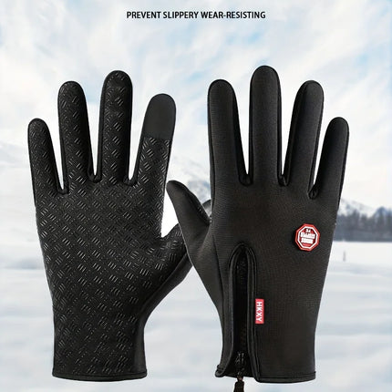 Windproof, Non-Slip Outdoor Gloves for Cycling, Driving & Daily Use