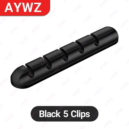 Adhesive Cable Holder Clips – Desk & Cord Management Organizer