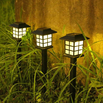 Solar Garden LED Lights – Waterproof Outdoor Solar Pathway Lamps