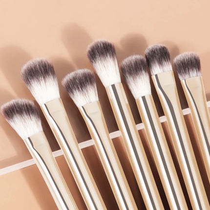 13-Piece Makeup Brush Set – Foundation, Eyeshadow & Face Brushes