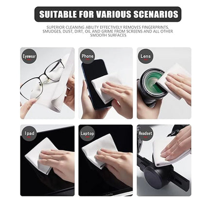 Microfiber Laptop Keyboard Cover & Screen Cleaning Cloth