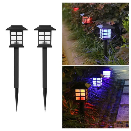 Solar Garden LED Lights – Waterproof Outdoor Solar Pathway Lamps
