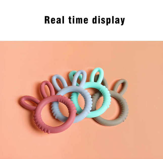 Silicone Baby Teether Toy –  for Infants & Toddlers