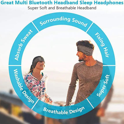 Bluetooth Sleeping Headphones Sports Headband