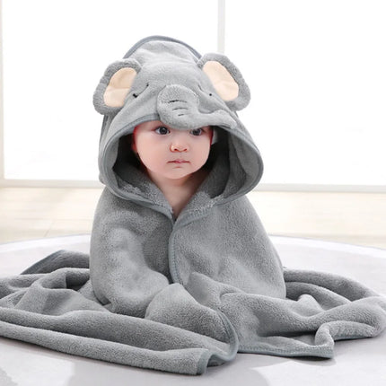 Soft Baby Hooded Bath Towel