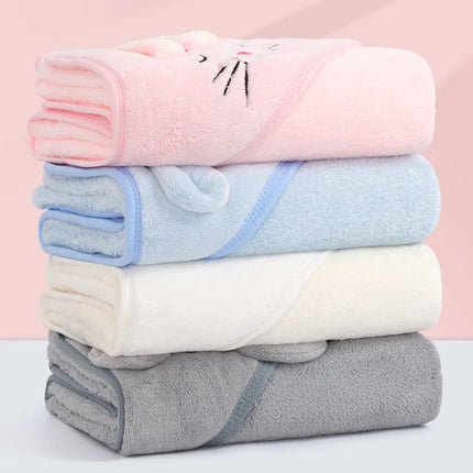 Soft Baby Hooded Bath Towel