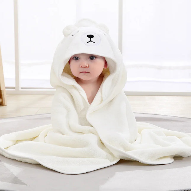 Soft Baby Hooded Bath Towel