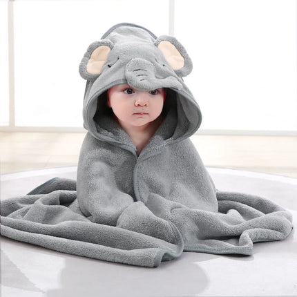 Soft Baby Hooded Bath Towel