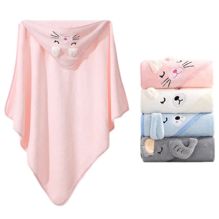 Soft Baby Hooded Bath Towel