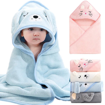 Soft Baby Hooded Bath Towel