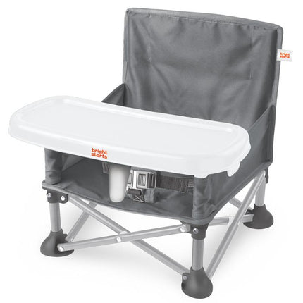 Bright Starts Pop ‘N Sit™ Portable Booster Seat - Gray