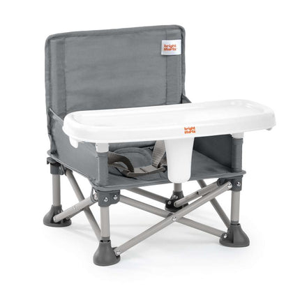 Bright Starts Pop ‘N Sit™ Portable Booster Seat - Gray