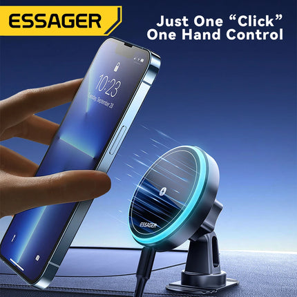 15W Magnetic Wireless Charging Car Holder