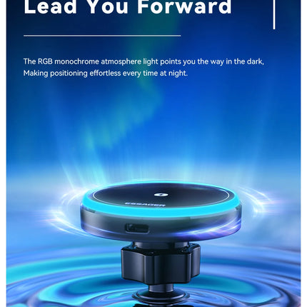 15W Magnetic Wireless Charging Car Holder