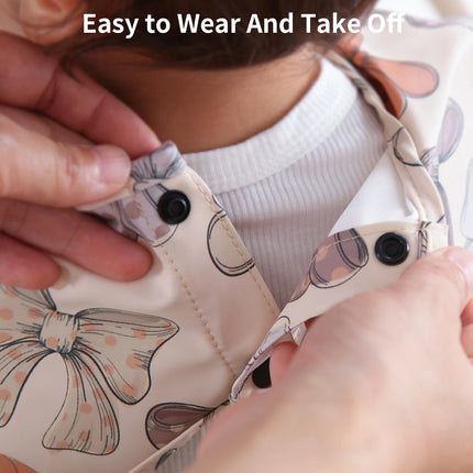 Baby Bibs Toddler Waterproof Long Sleeve